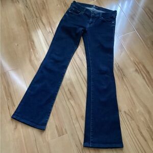 7 For All Mankind Jeans.
Waist, Left to Right is 14”, Inseam is 30”.